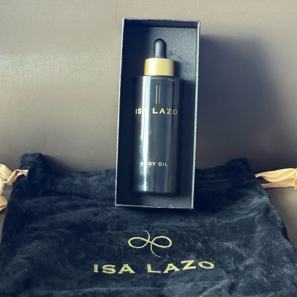 ISA LAZO Luxury Body Oil - Luxury Skincare - Full Size 3.4 fl oz / 100 ml